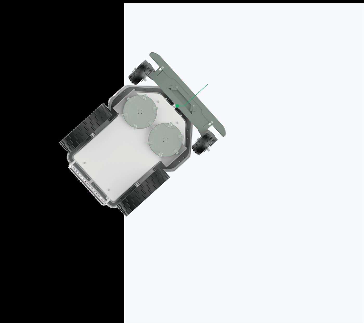Fast battery swapping keeps it cutting