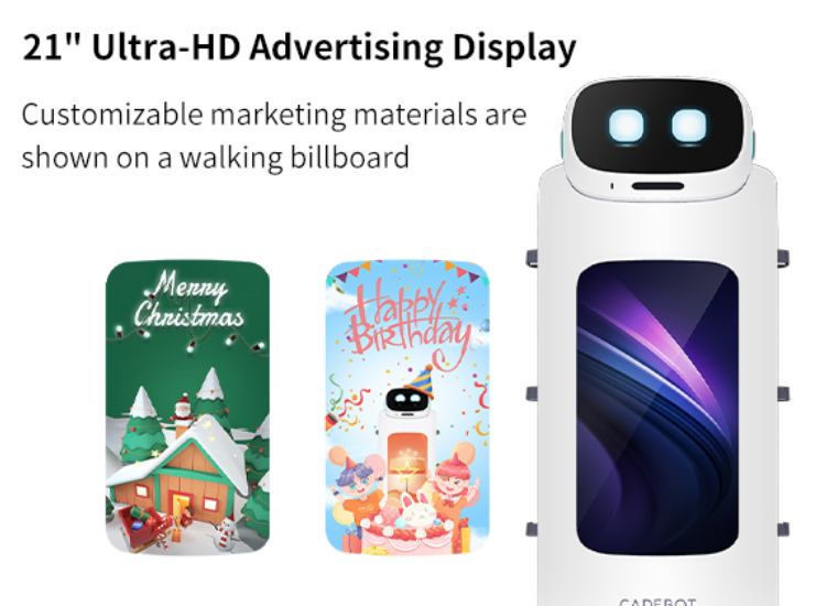 21" Ultra-HD Advertising Display